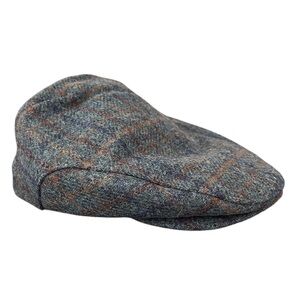 Mucros Weavers Men’s Flat Cap Green Plaid Wool Irish Ireland Classic Medium